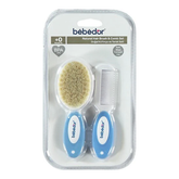 Bebedor Bebek Kıl Fırça Ve Tarak Seti Mavi